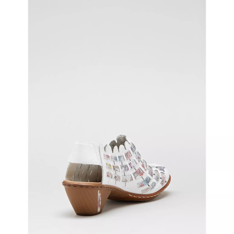 Ruiskukukka Rieker Interweave Nahkainen Matalakorkoinen Kenkä