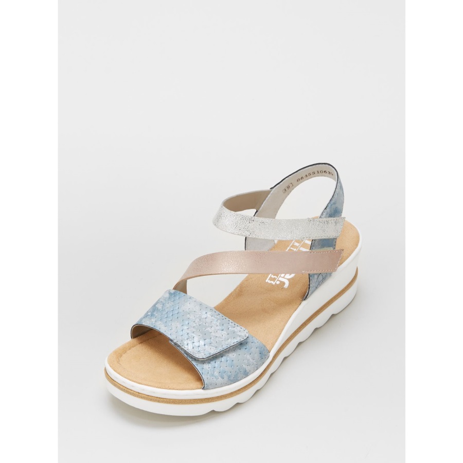 Sininen Rieker Ranneke Sandaali