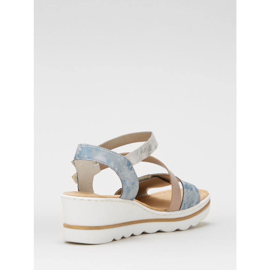 Sininen Rieker Ranneke Sandaali