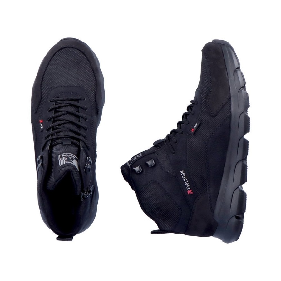 Rieker Mustat R-evolution 07860 Miesten Saappaat