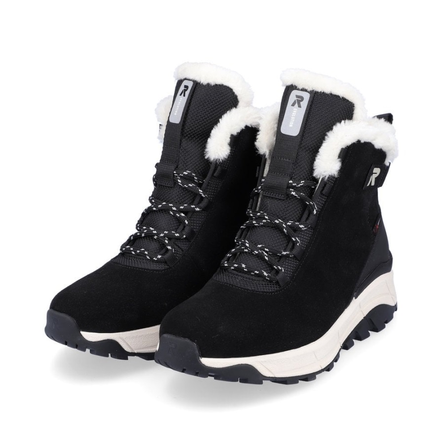 Rieker Mustat R-evolution W0060 Naisten Saappaat