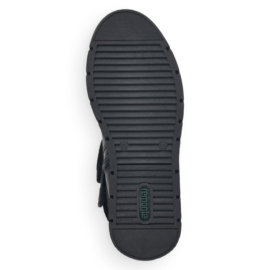 Rieker Mustat Remonte D3976 Naisten Saappaat