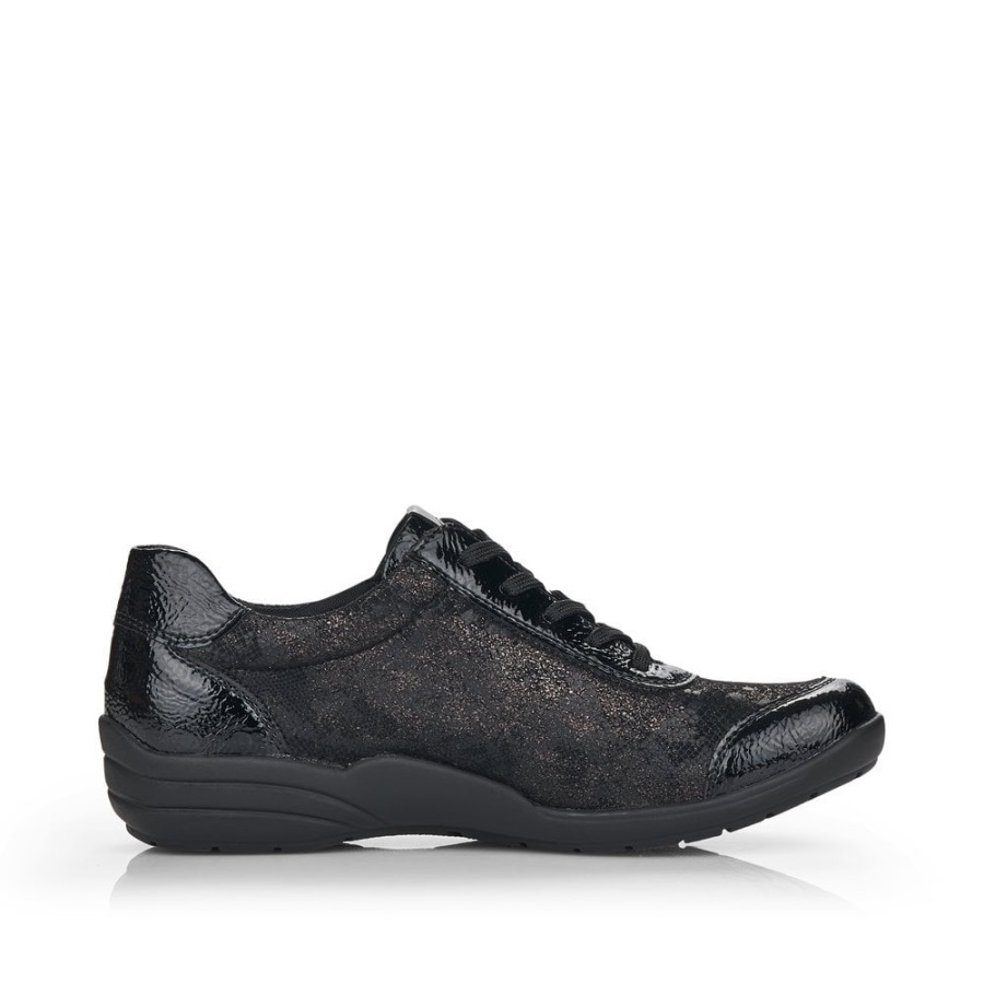 Rieker Mustat Remonte R7637 Naisten Kengät