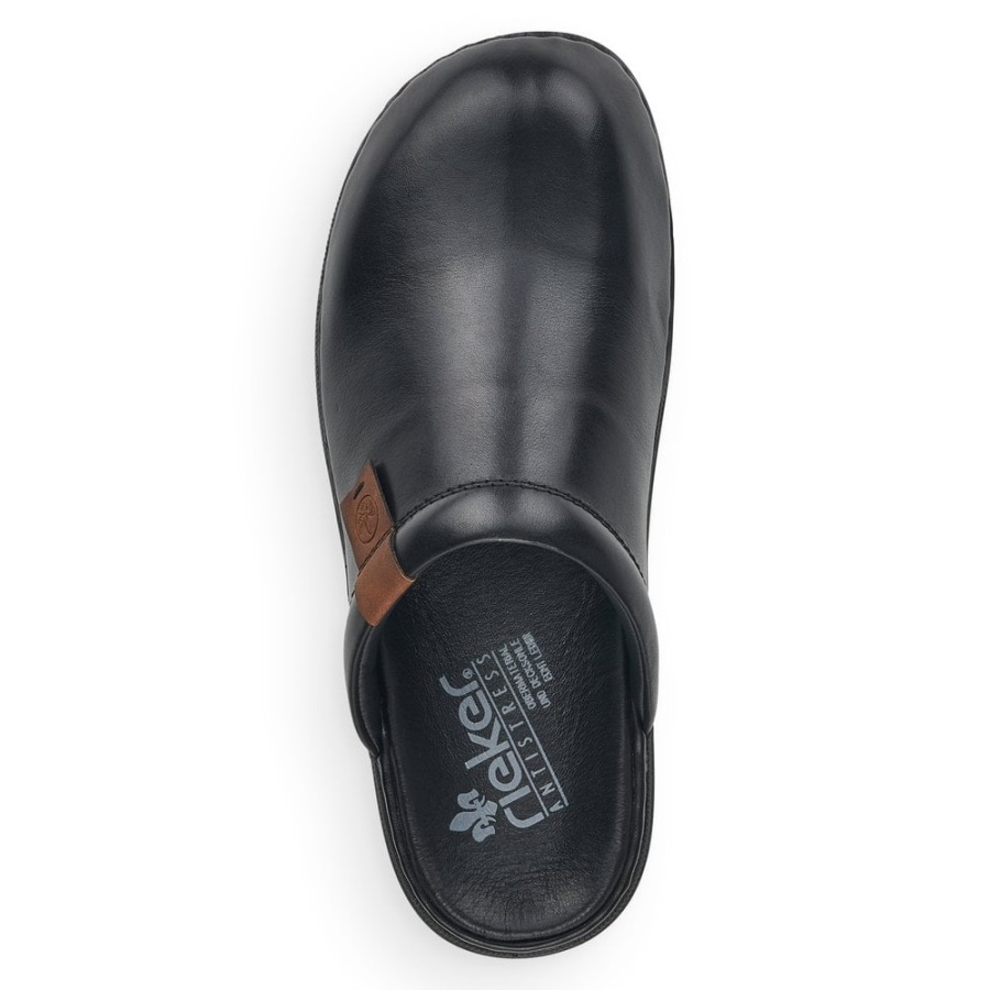 Mustat Rieker 25598 Miesten Sandaalit