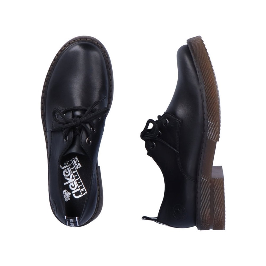 Mustat Rieker 72000 Naisten Kengät