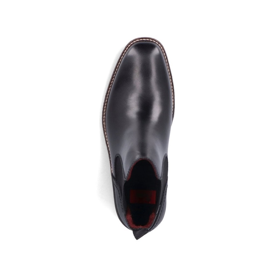 Mustat Rieker B1360 Miesten Saappaat