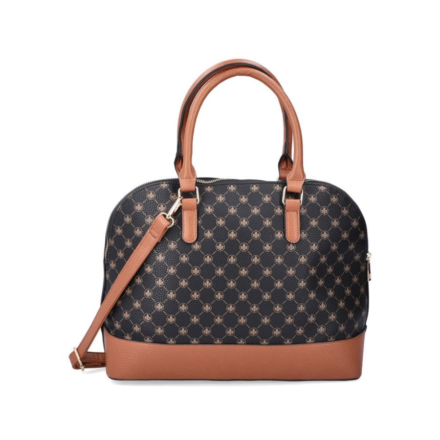 Musta Rieker H1401-00 Naisten Musta Vetoketjullinen Laukku