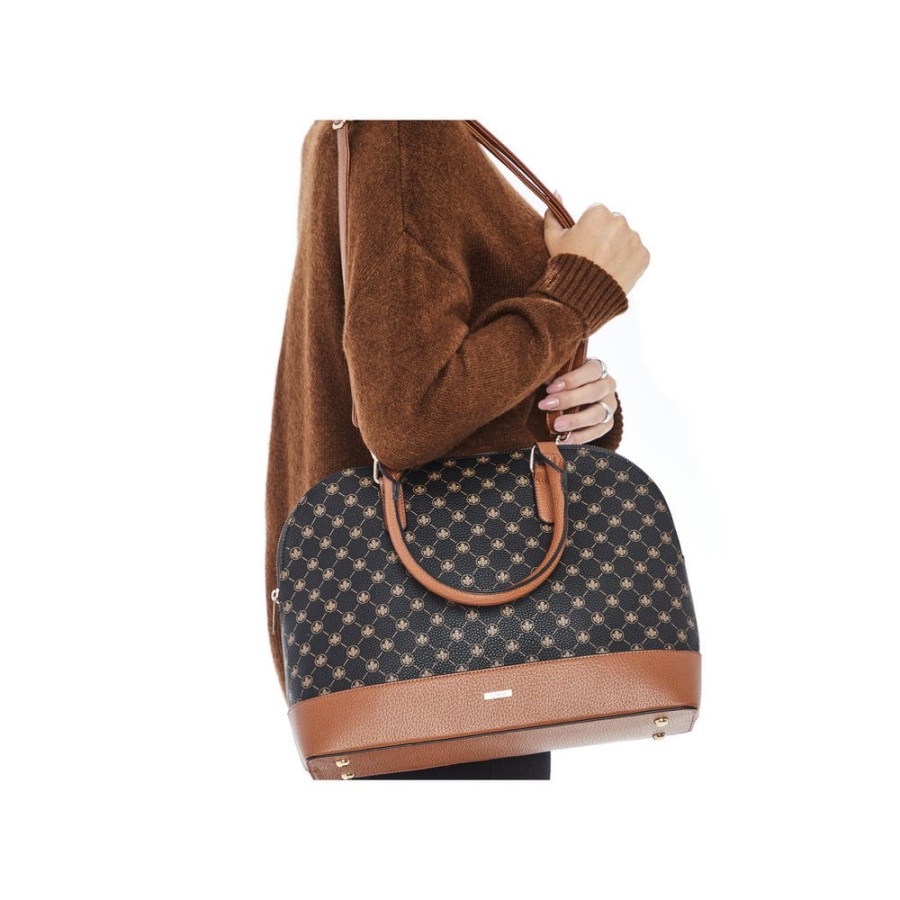 Musta Rieker H1401-00 Naisten Musta Vetoketjullinen Laukku