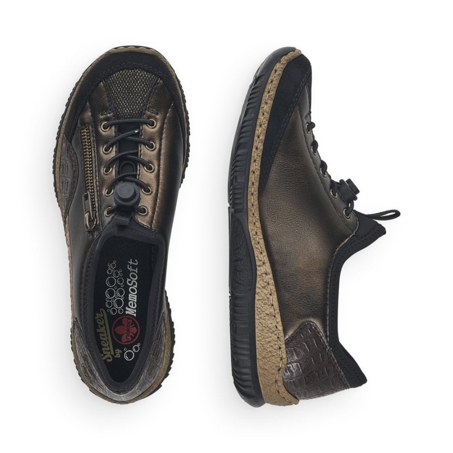 Mustat Rieker N3261 Naisten Kengät