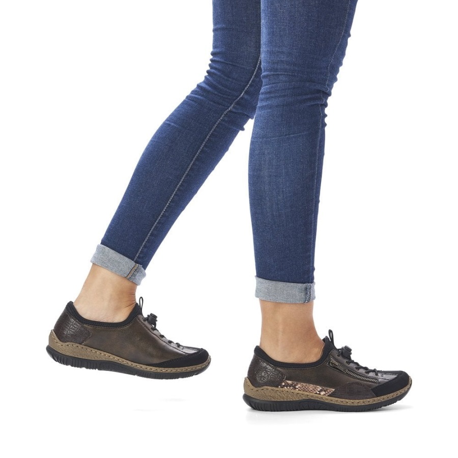 Mustat Rieker N3261 Naisten Kengät