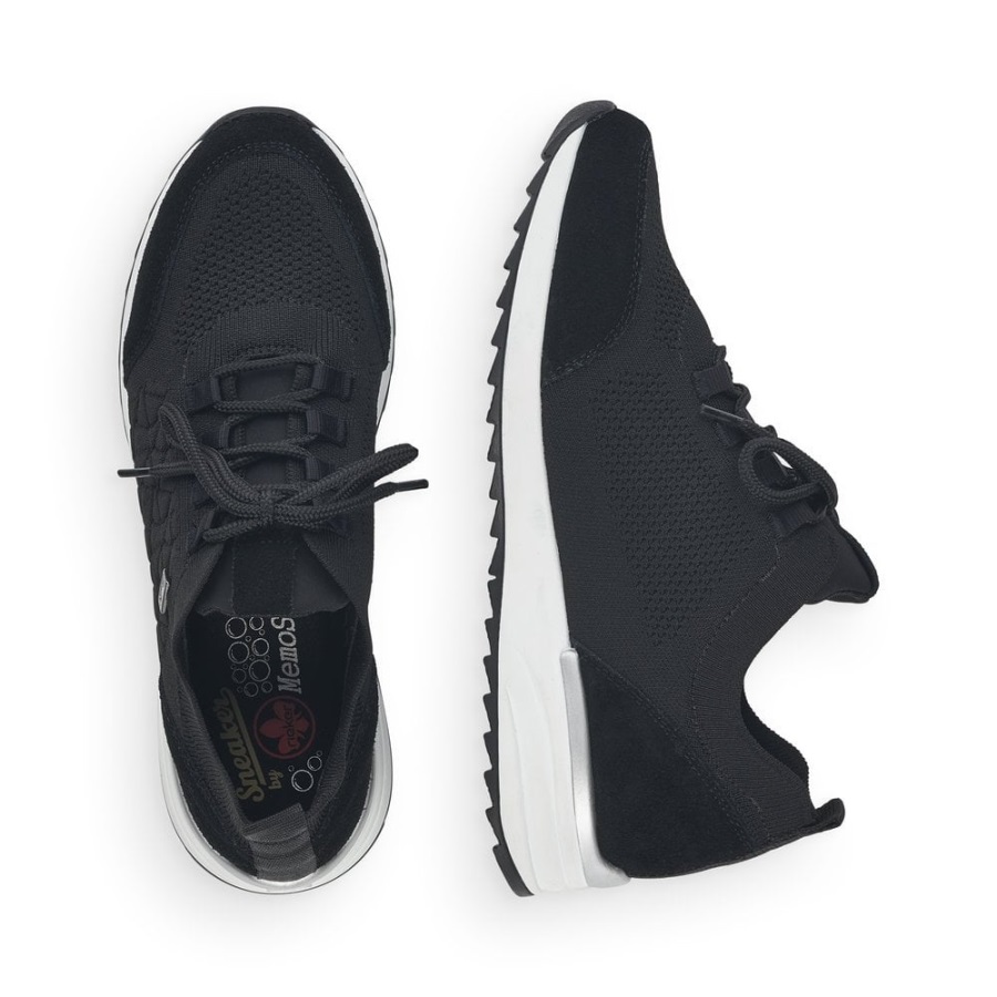 Mustat Rieker N8010 Naisten Kengät