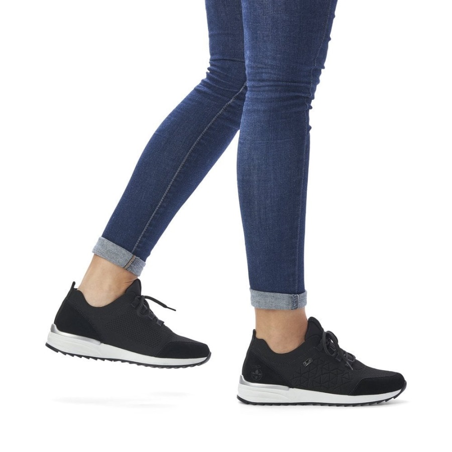 Mustat Rieker N8010 Naisten Kengät