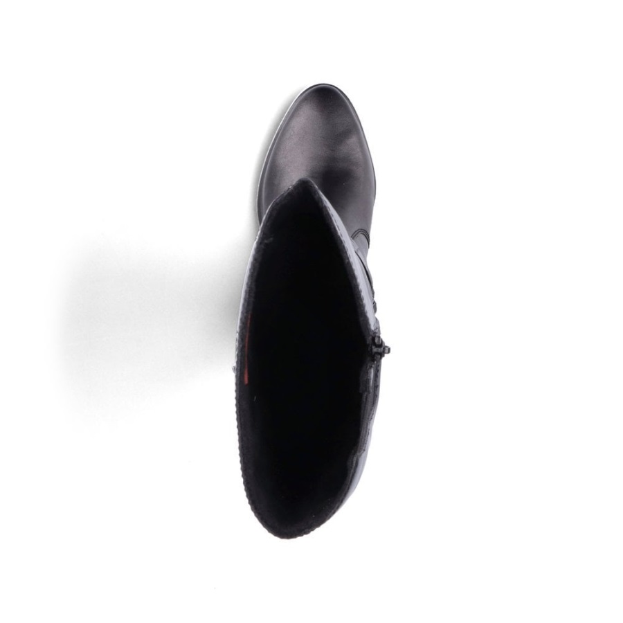 Mustat Rieker Y2090 Naisten Polvisaappaat