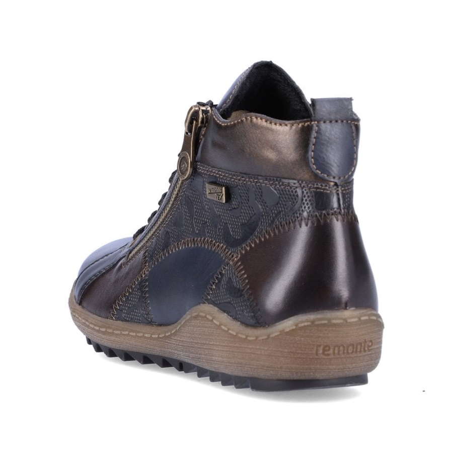 Rieker Blue Remonte R1467 Naisten Saappaat