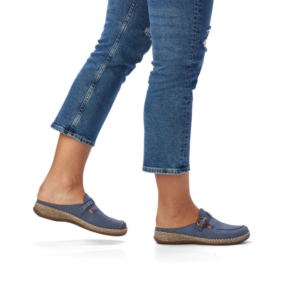 Siniset Rieker 46494 Naisten Kengät