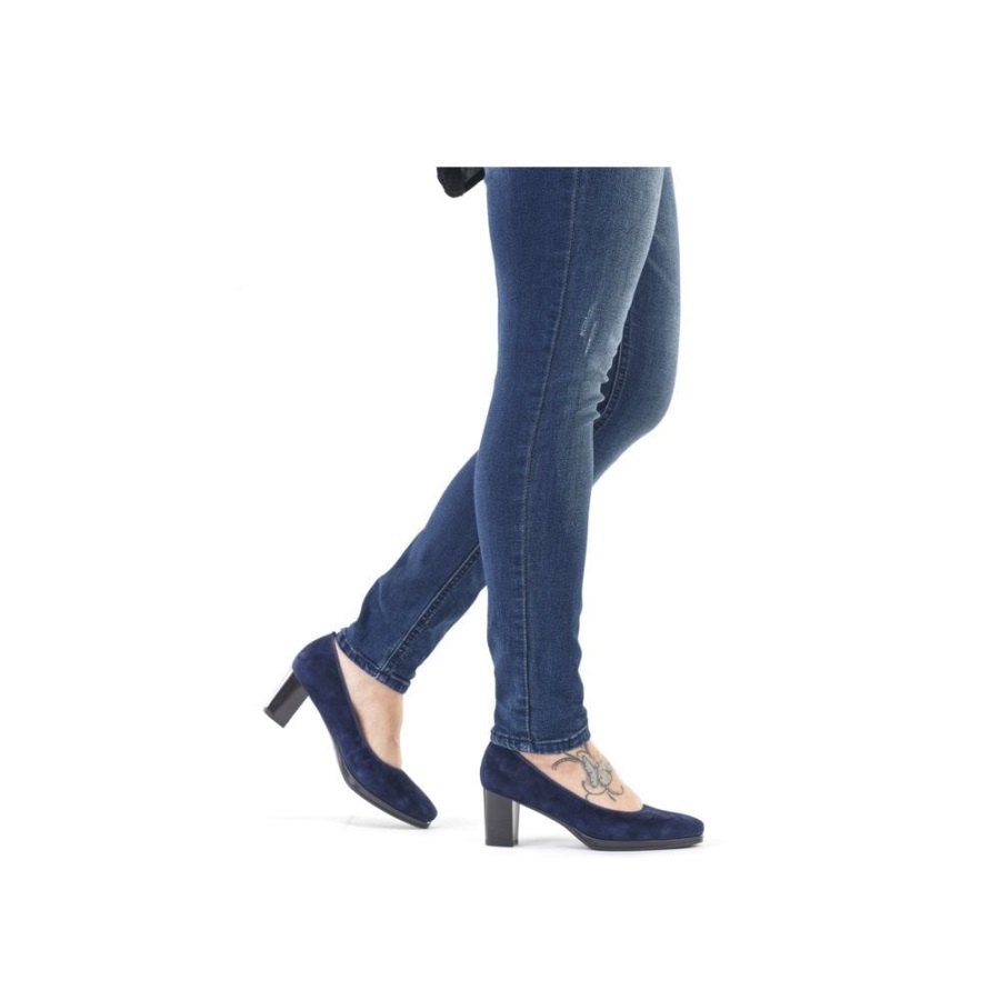 Siniset Rieker 49560 Naisten Kengät