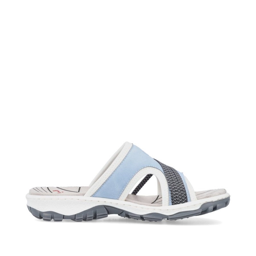 Siniset Rieker 68880 Naisten Sandaalit