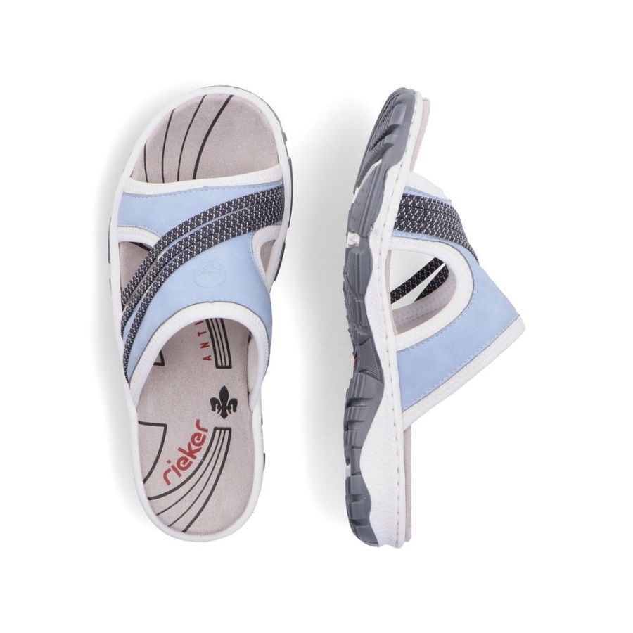 Siniset Rieker 68880 Naisten Sandaalit