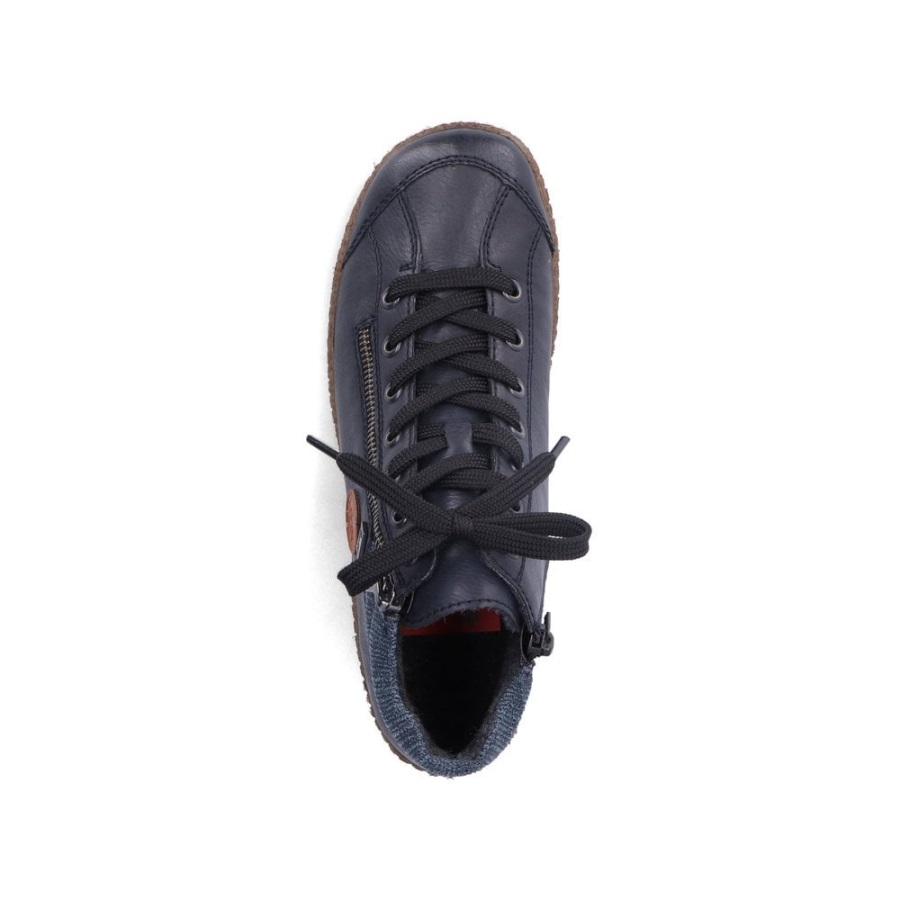 Siniset Rieker L7514 Naisten Saappaat