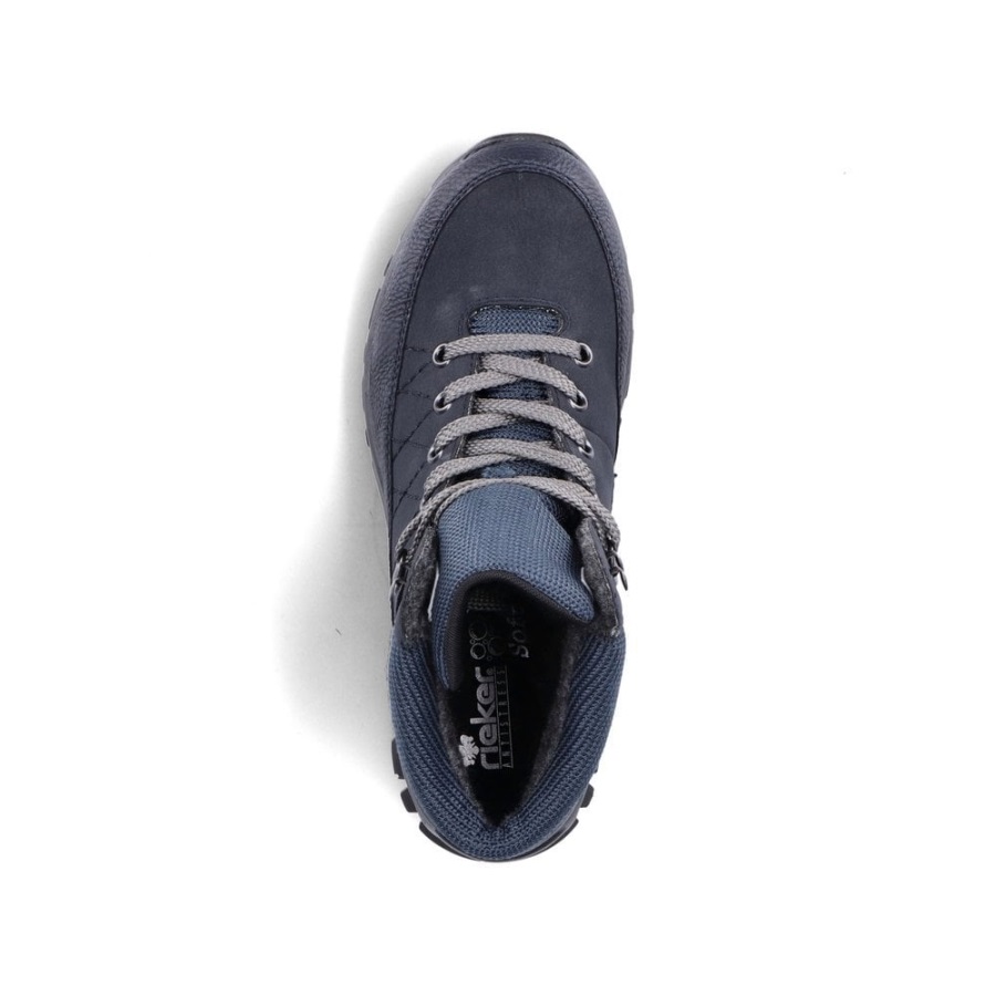 Siniset Rieker M9830 Naisten Saappaat