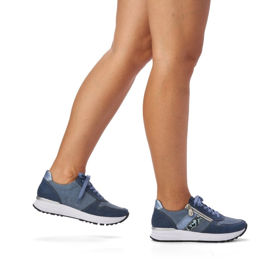 Siniset Rieker N7421 Naisten Kengät