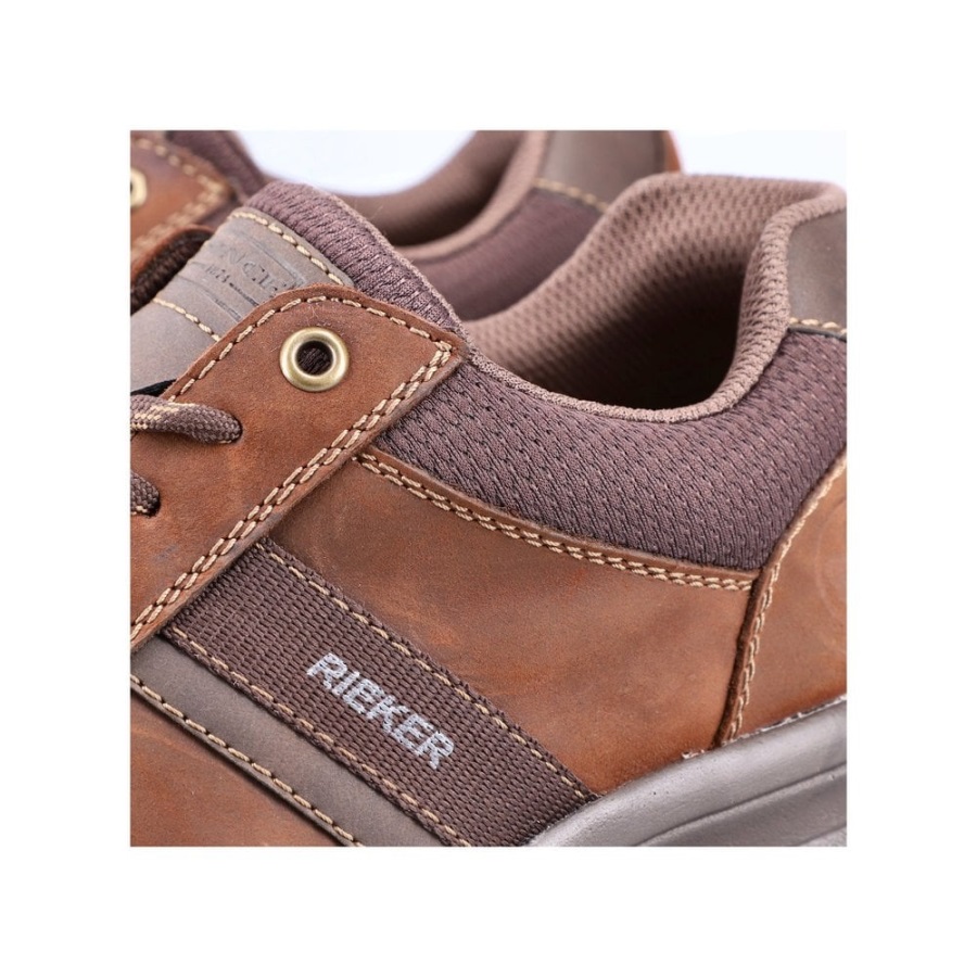 Ruskeat Rieker 14811 Miesten Kengät