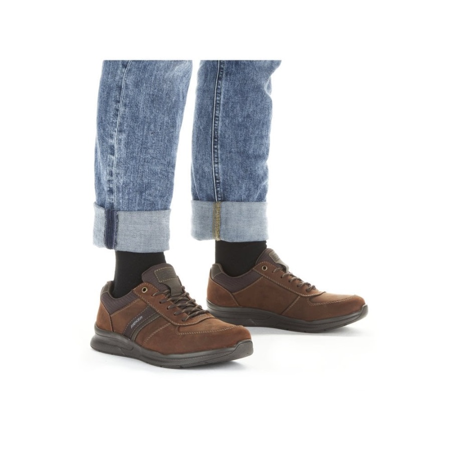 Ruskeat Rieker 14811 Miesten Kengät