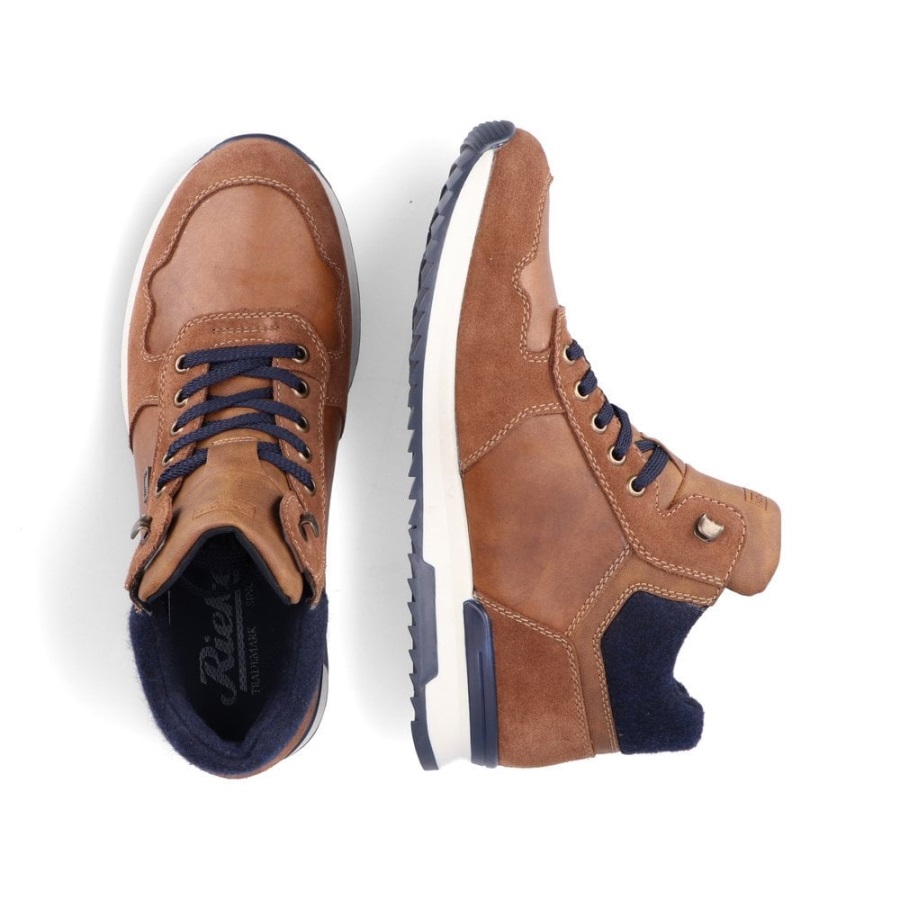 Ruskeat Rieker 36140 Miesten Saappaat