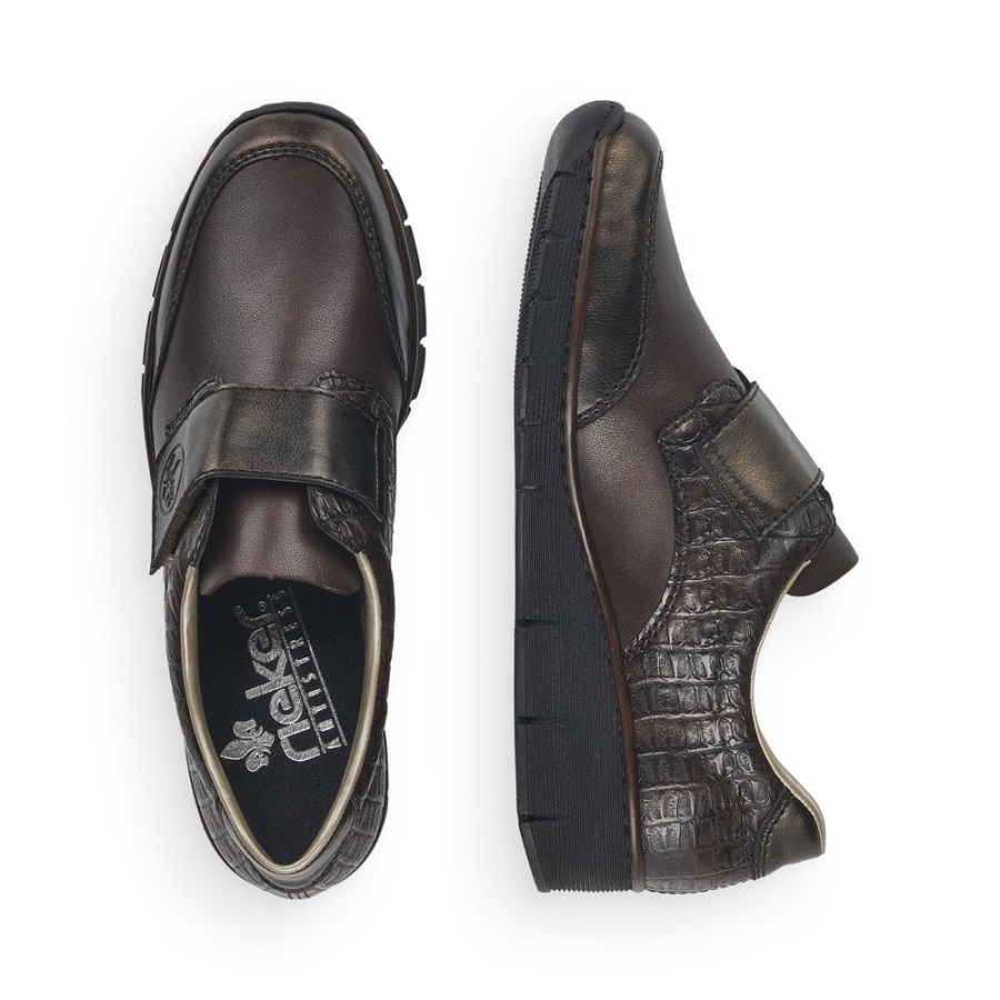 Ruskeat Rieker 53750 Naisten Kengät