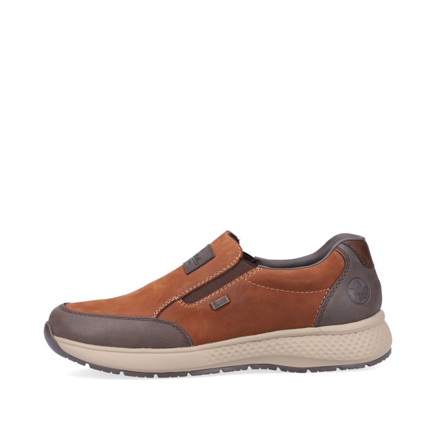 Ruskeat Rieker B7654 Miesten Kengät