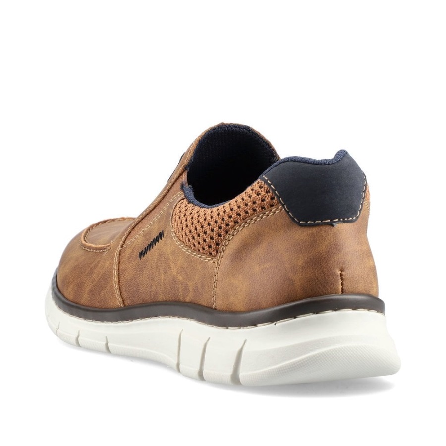 Ruskeat Rieker B7756 Miesten Kengät