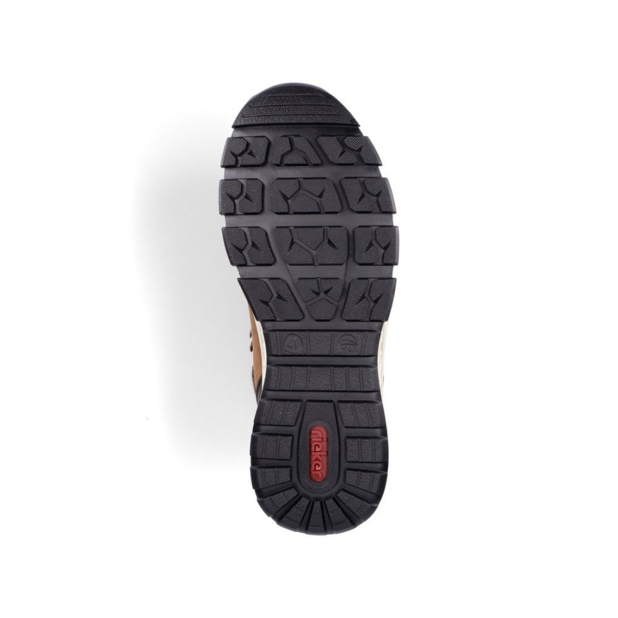 Ruskeat Rieker F6744 Miesten Saappaat