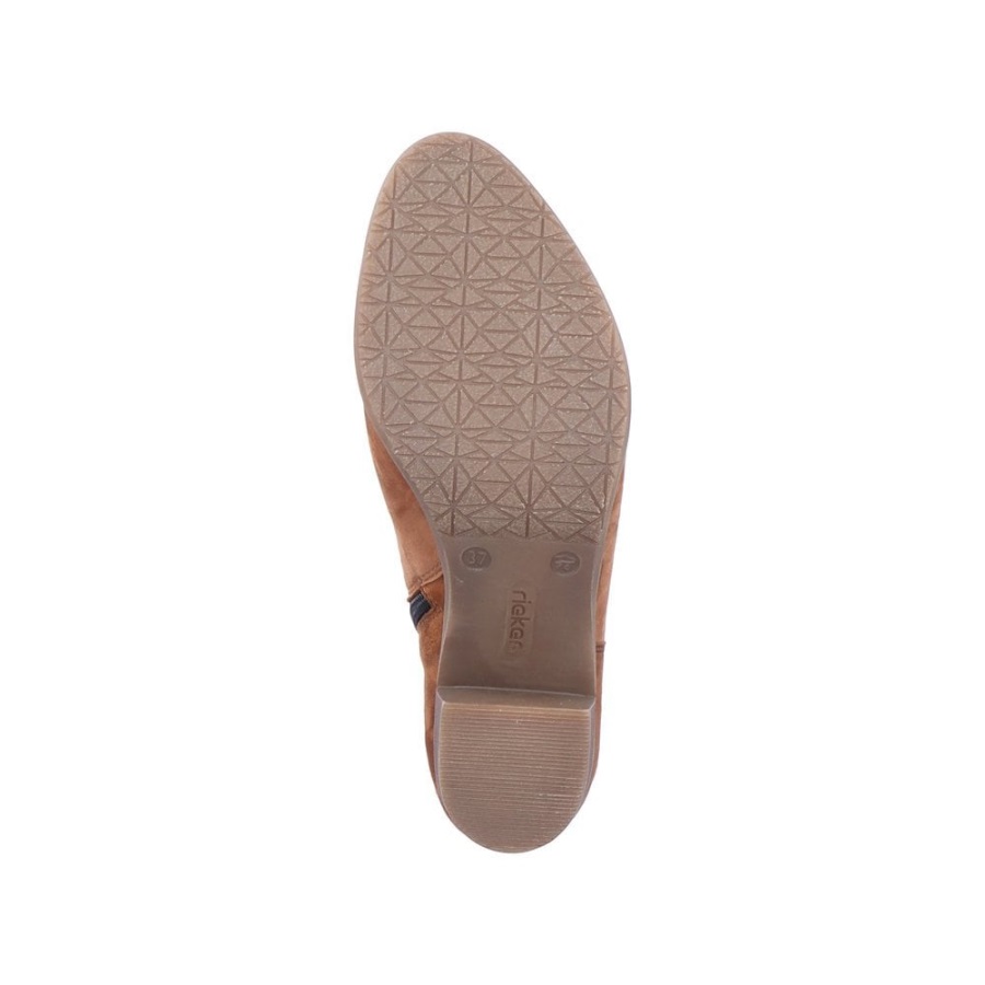 Ruskeat Rieker Y2064 Naisten Nilkkurit