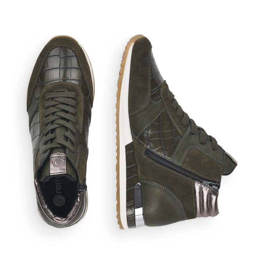 Rieker Green Remonte R2573 Naisten Saappaat