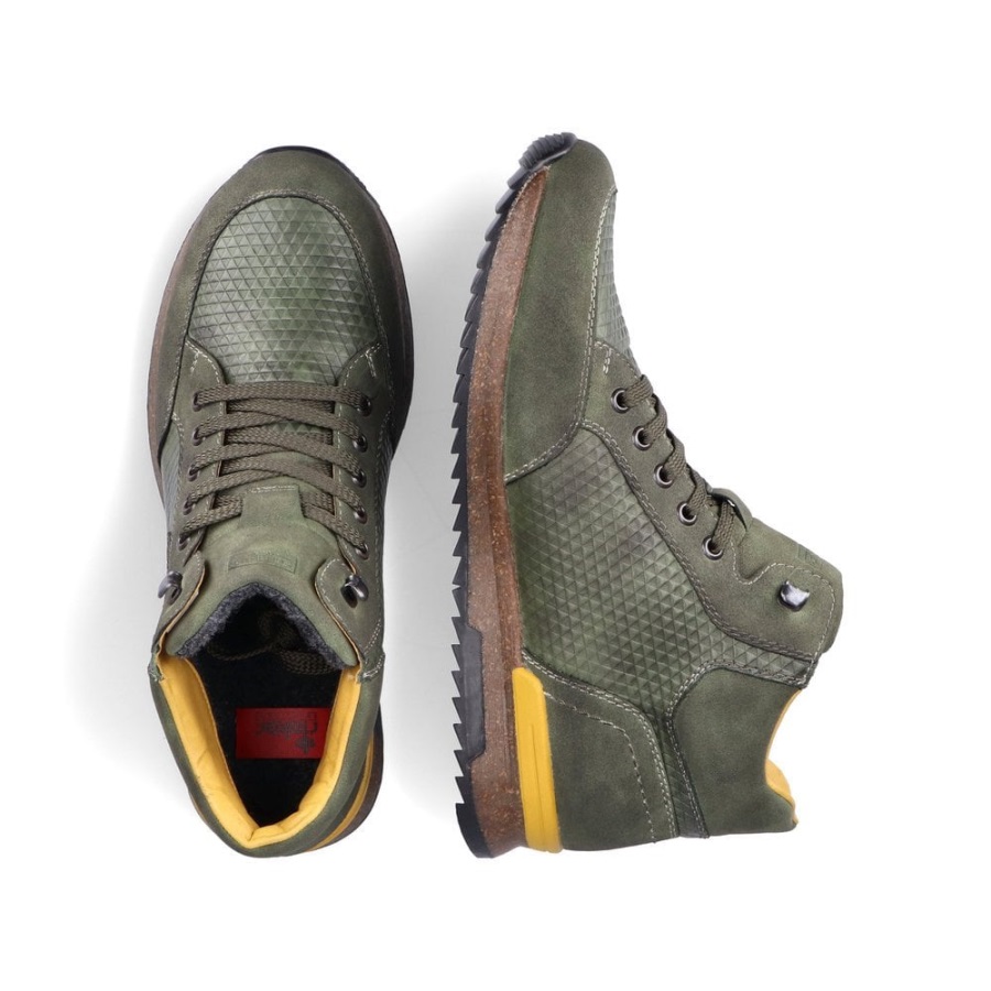 Vihreät Rieker 36142 Miesten Saappaat