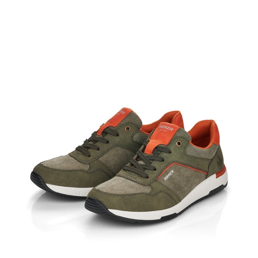 Vihreät Rieker B3401 Miesten Kengät
