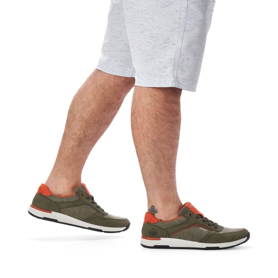 Vihreät Rieker B3401 Miesten Kengät