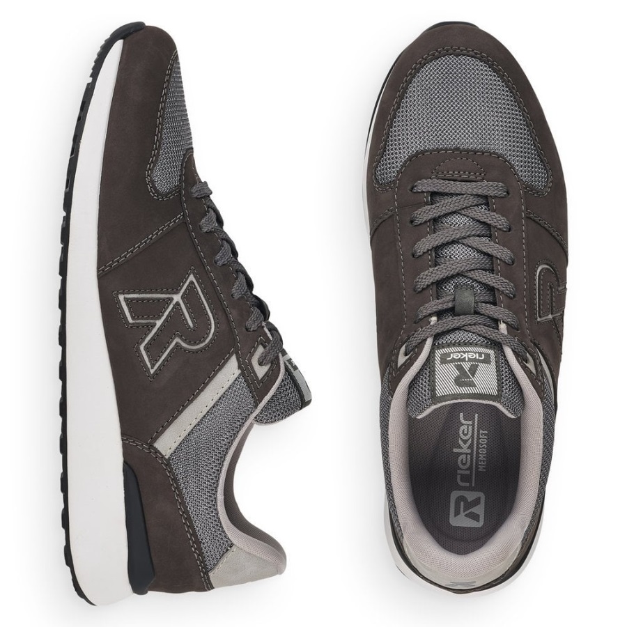 Rieker Harmaat R-evolution 07601 Miesten Kengät