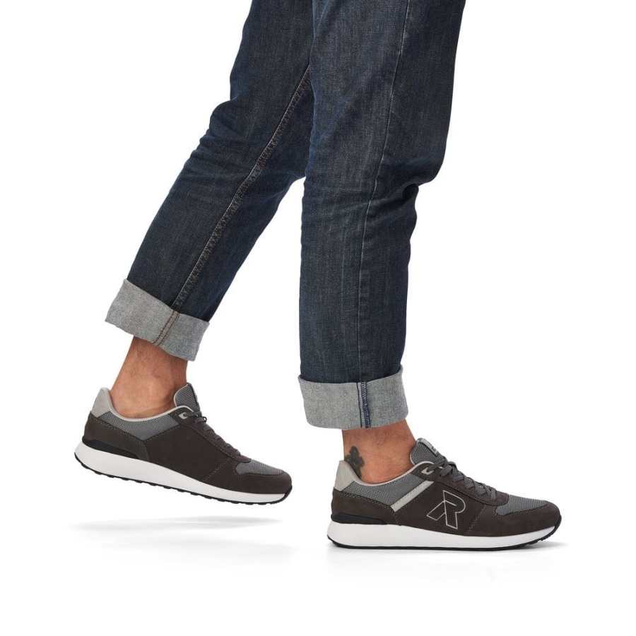 Rieker Harmaat R-evolution 07601 Miesten Kengät