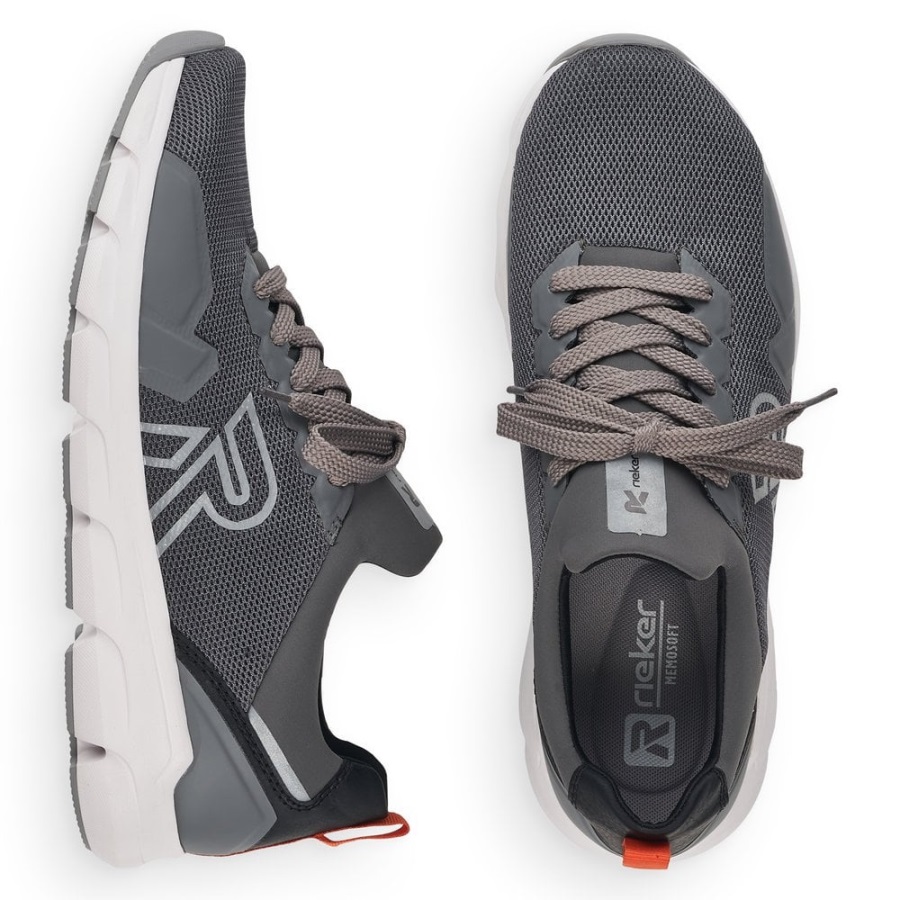Rieker Harmaat R-evolution 07802 Miesten Kengät