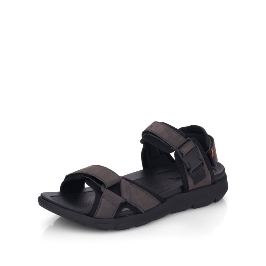 Rieker Harmaat R-evolution 20803 Miesten Sandaalit