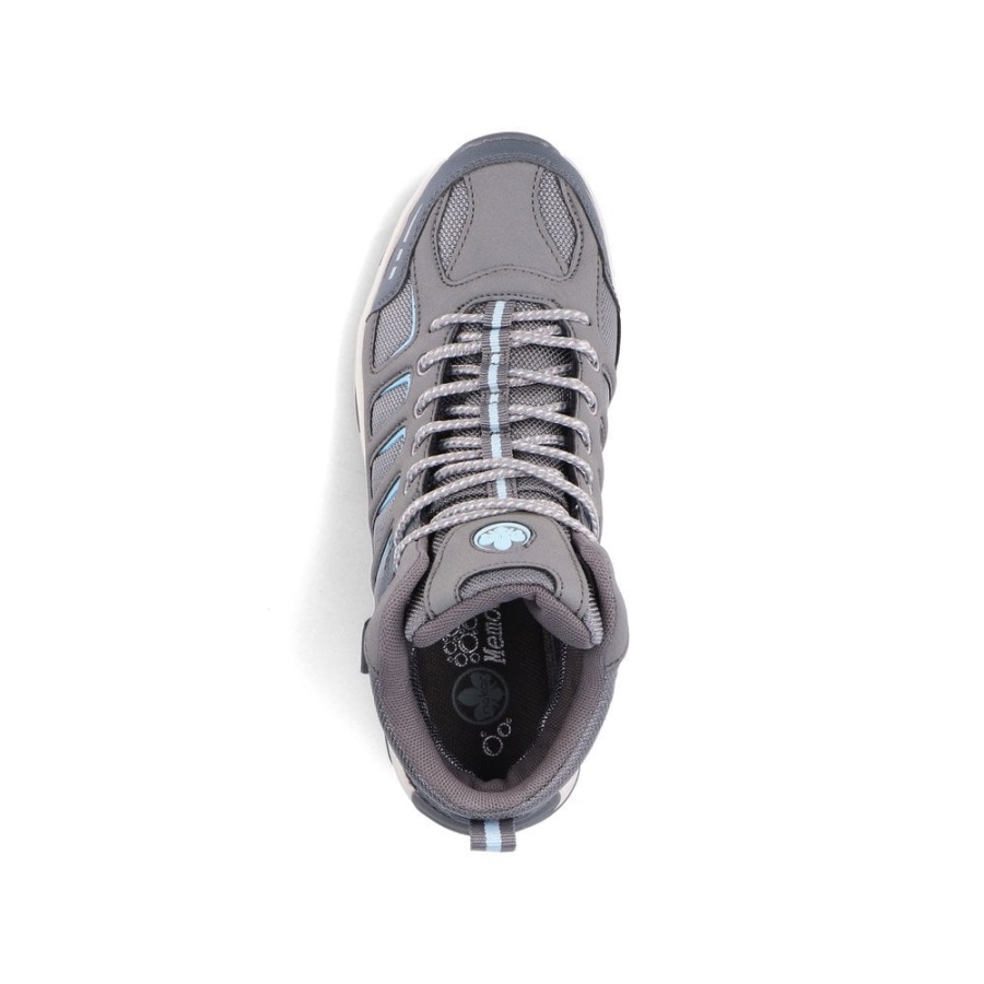 Harmaat Rieker X8820 Naisten Saappaat