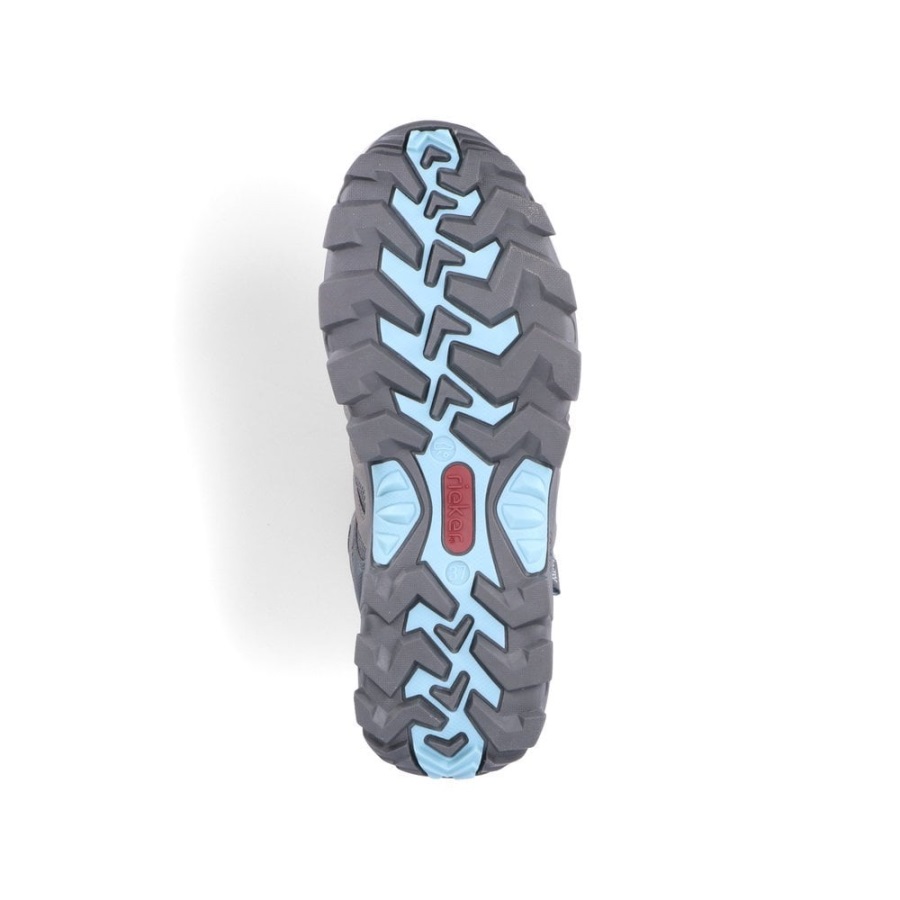 Harmaat Rieker X8820 Naisten Saappaat