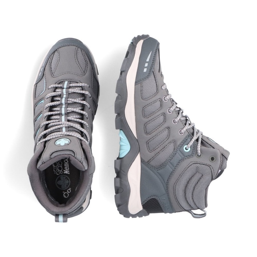 Harmaat Rieker X8820 Naisten Saappaat