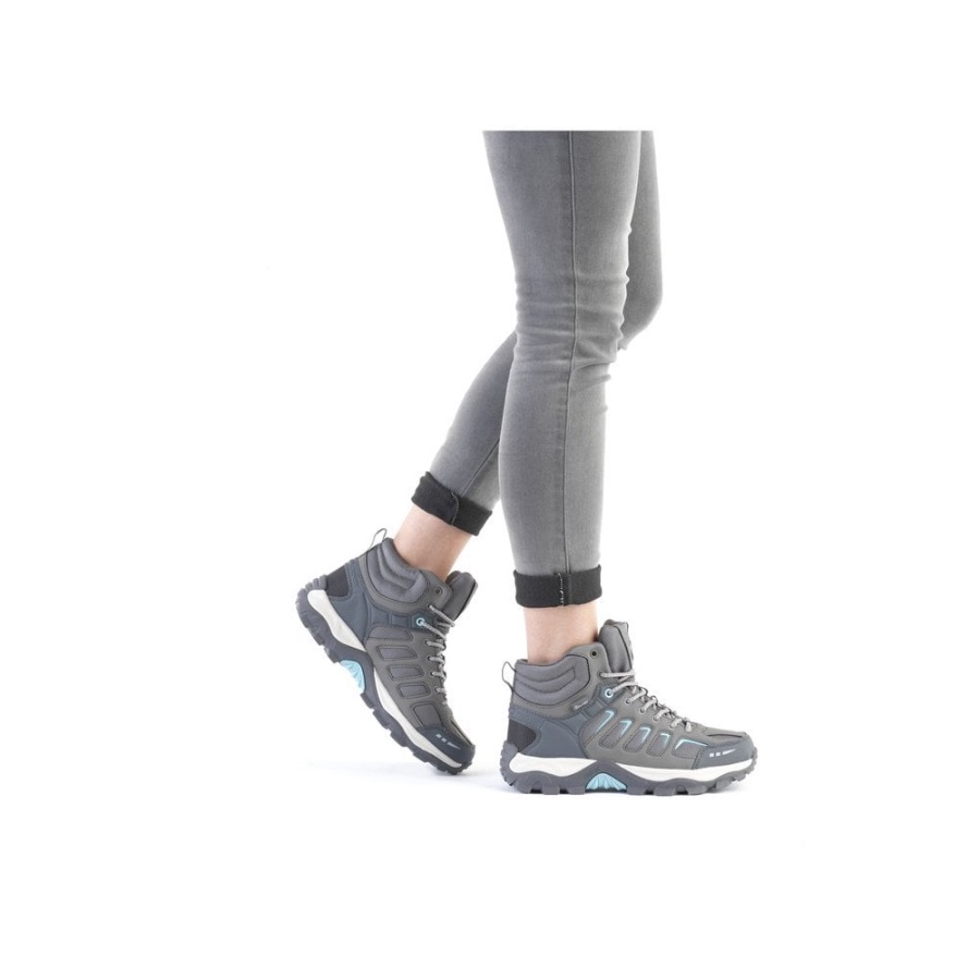 Harmaat Rieker X8820 Naisten Saappaat