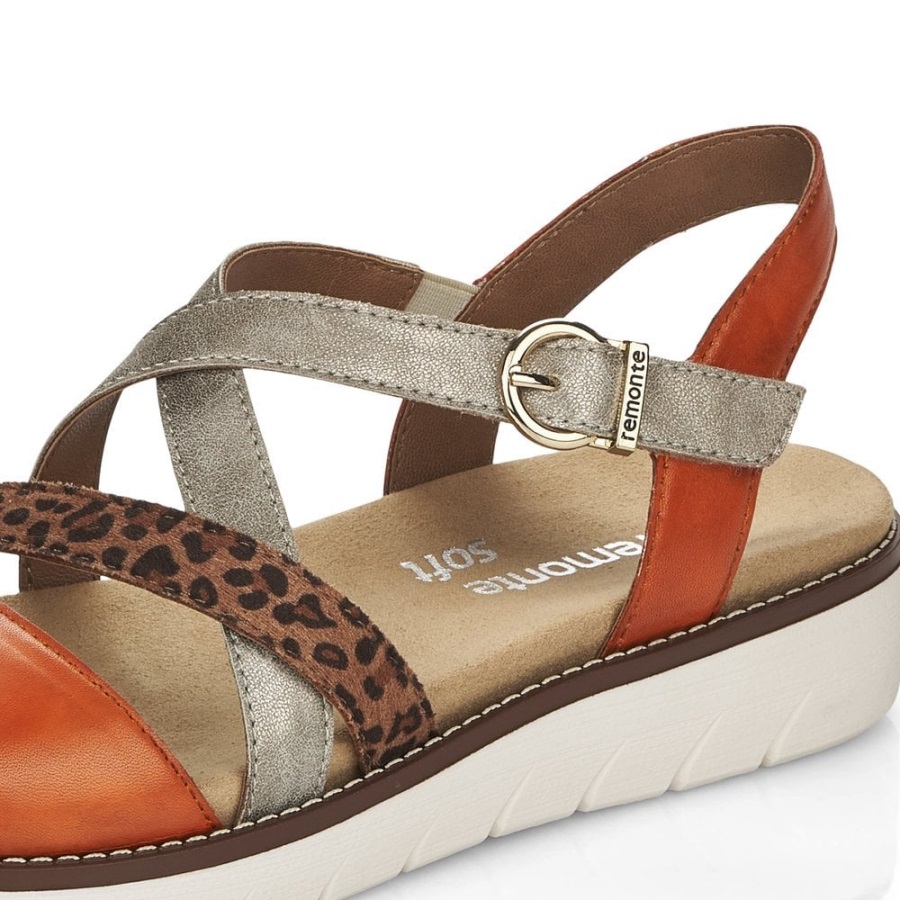 Rieker Metallic Remonte D2063 Naisten Sandaalit