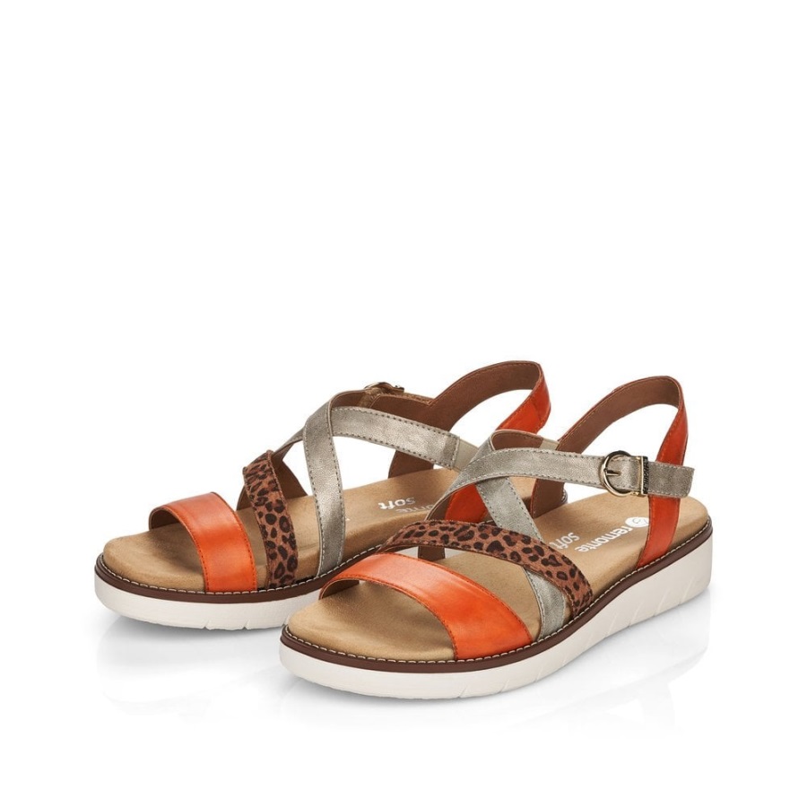 Rieker Metallic Remonte D2063 Naisten Sandaalit