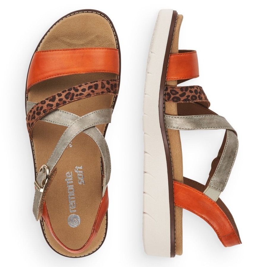 Rieker Metallic Remonte D2063 Naisten Sandaalit