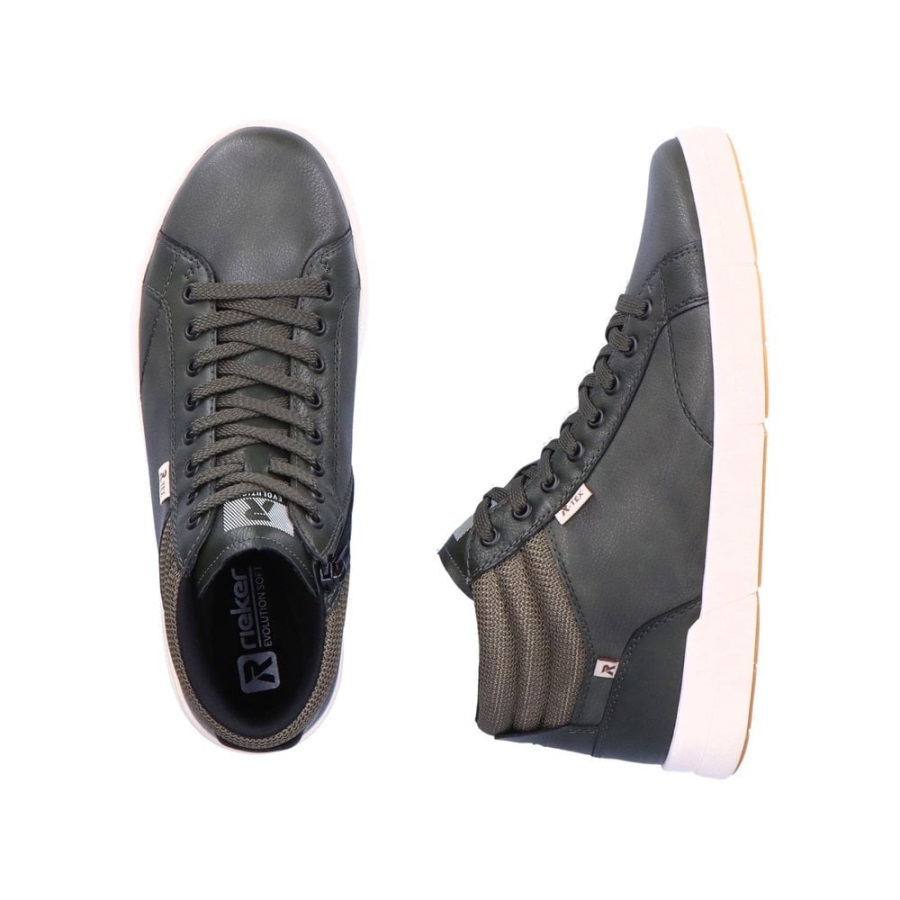 Rieker R-evolution 07107 Miesten Saappaat Vihreät