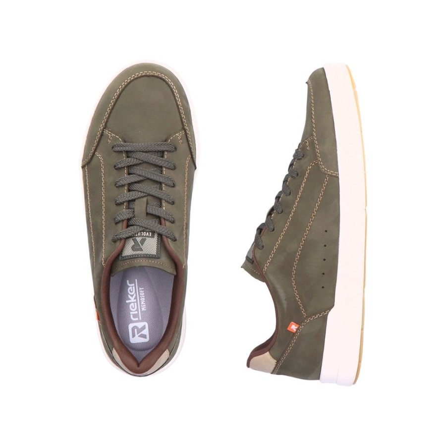 Rieker R-evolution 07108 Miesten Kengät Vihreät